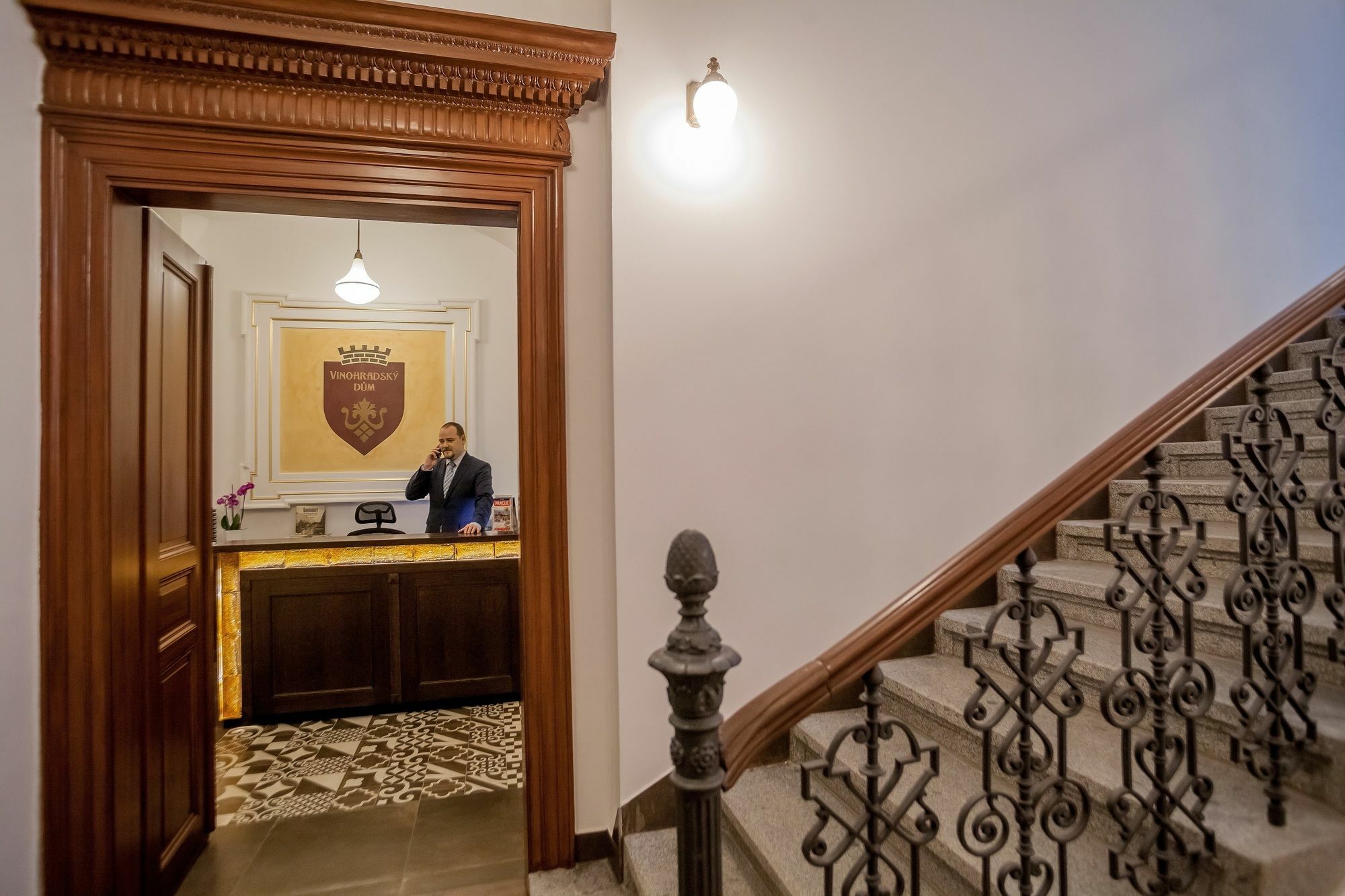 Vinohradsky Dum Residence Prague Exterior photo
